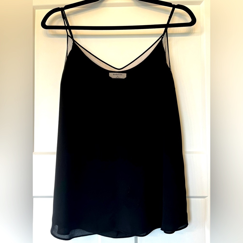 Babaton Galen camisole, black with trim